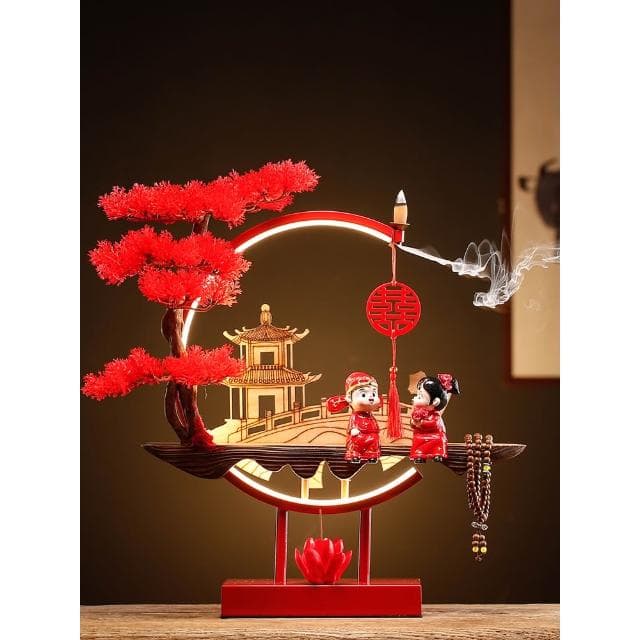 創意結婚禮物送新人情侶閨蜜新娘婚房婚慶裝飾品高檔新婚禮品擺件