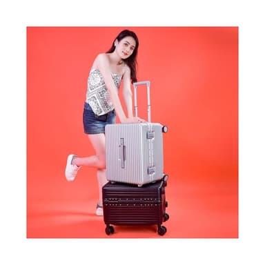 上翻蓋拉杆箱16寸18旅行箱機長箱男小型行李箱女20攝影登機皮箱子