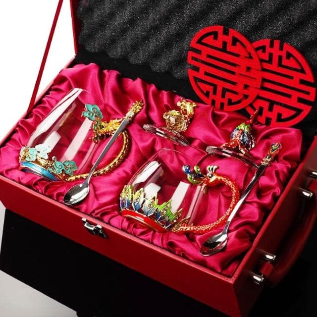 實用高檔定制送新人朋友閨蜜訂婚結婚禮物新婚紀念一對杯子