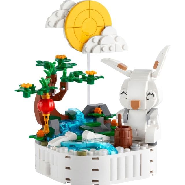 【LEGO 樂高】高雄天利鄭姐｜樂高 獨家特殊 系列 40643 玉兔 送禮 居家擺飾 收藏 節慶 中秋節 動物模型