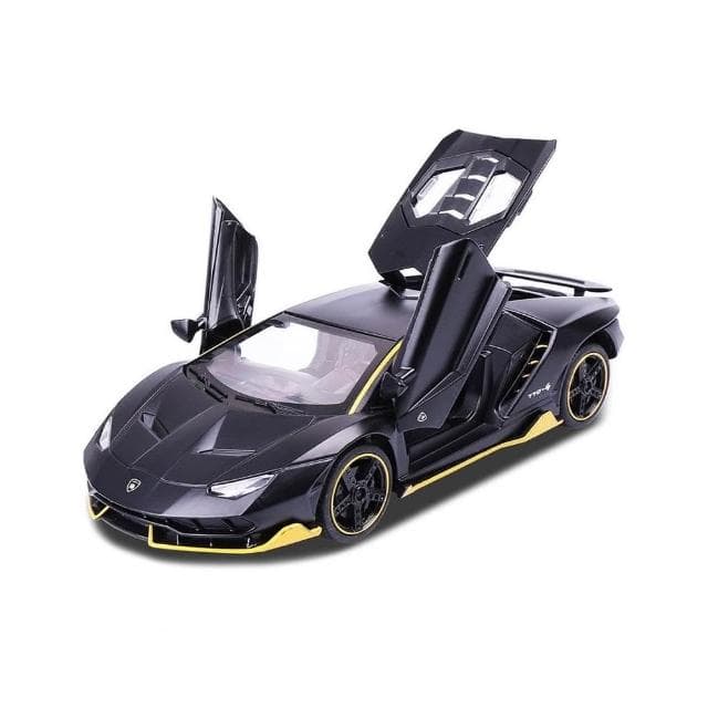 【Bello Life】合金回力車藍寶堅尼跑車 聲光合金車盒裝汽車模型玩具男孩生日聖誕禮物