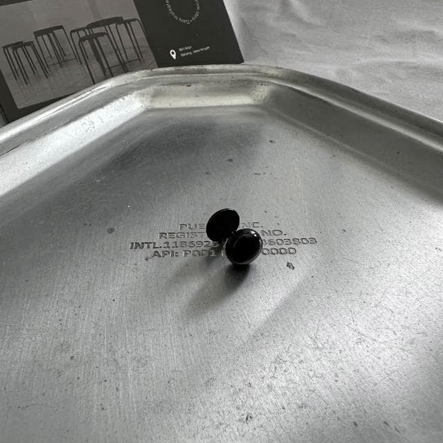 現貨 實拍  黑維空間  黑色 厚圓 耳環 耳釘 男 夏油傑 鈦鋼 擴耳 圓形 嘻哈