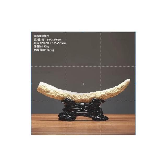 💚新中式 龍鳳呈祥擺件 擺飾 裝飾品擺件 傢居裝飾品 玄關擺件 酒櫃擺件 桌面擺件 書房擺飾 擺件 喬遷禮品 入厝禮物A