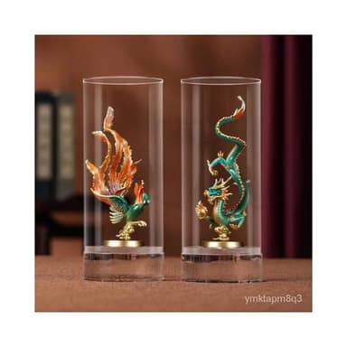 ⭐全銅黃銅擺件 工藝品 龍鳳擺件 擺飾 玄關擺件 酒櫃擺件 桌面擺件 入宅擺件 結婚禮品 賀嵗 紀念禮品 入厝禮物 擺件