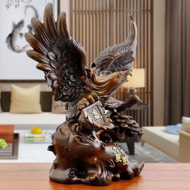 老鷹擺件 開幕送禮招財 開業送禮 開幕送禮首選 財位擺飾 居家裝飾 招財擺飾 旺宅 大鵬展翅 玄關擺飾 開業 喬遷 禮品