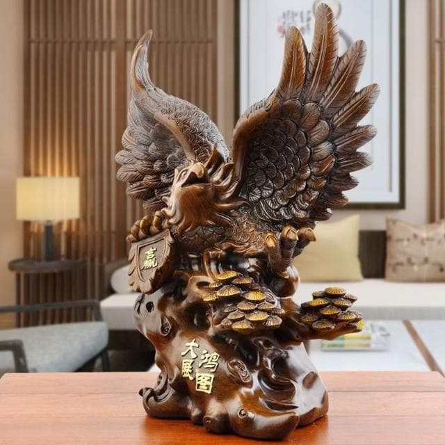 老鷹擺件 開幕送禮招財 開業送禮 開幕送禮首選 財位擺飾 居家裝飾 招財擺飾 旺宅 大鵬展翅 玄關擺飾 開業 喬遷 禮品