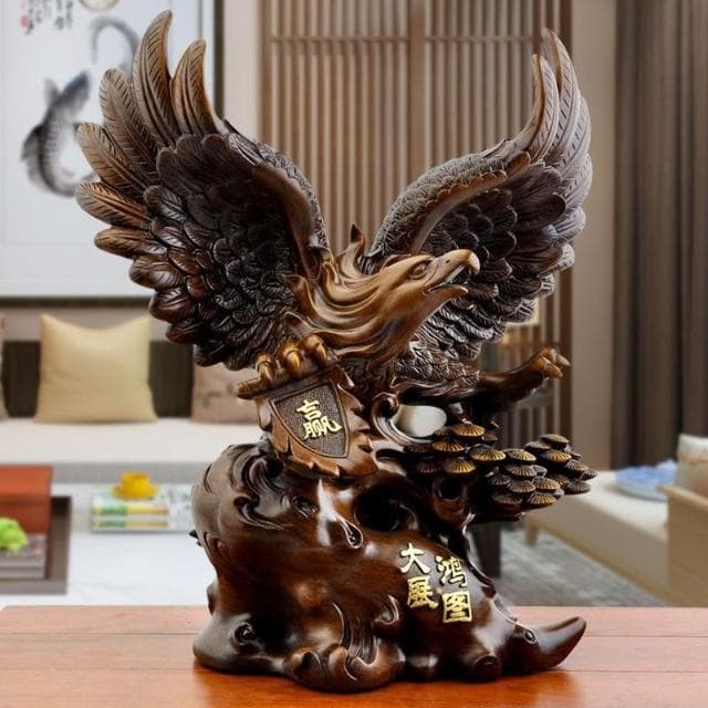 老鷹擺件 開幕送禮招財 開業送禮 開幕送禮首選 財位擺飾 居家裝飾 招財擺飾 旺宅 大鵬展翅 玄關擺飾 開業 喬遷 禮品