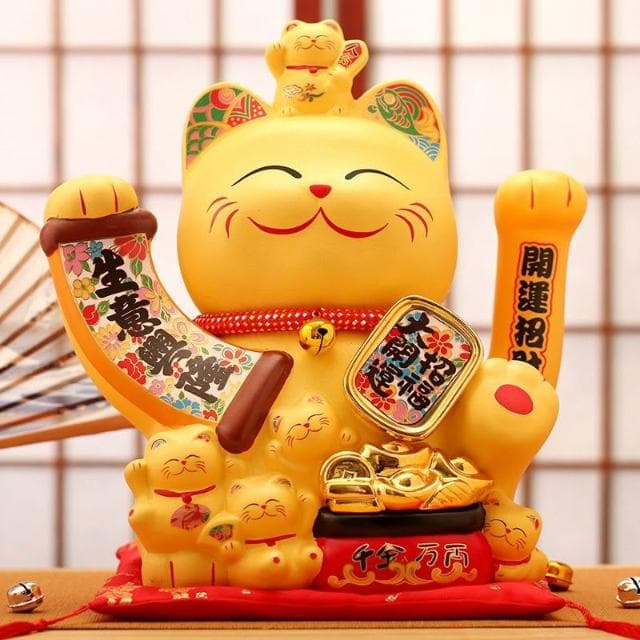 招財貓 陶瓷 招財貓擺飾 搖手招財貓 旺鋪 開業禮品 居家裝飾 日式風招財貓 開幕送禮