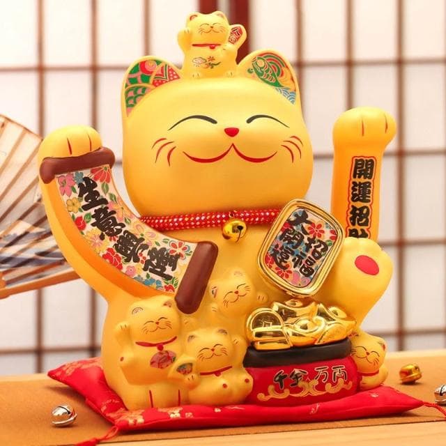 招財貓 陶瓷 招財貓擺飾 搖手招財貓 旺鋪 開業禮品 居家裝飾 日式風招財貓 開幕送禮