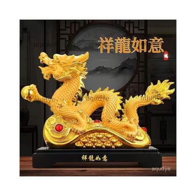 龍擺件 招財龍 招財 開運 風水擺件 傢居 辦公室 店鋪擺飾 開幕送禮 入厝禮物