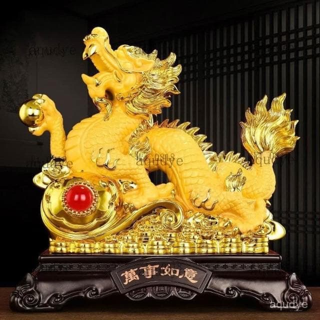 龍擺件 招財龍 招財 開運 風水擺件 傢居 辦公室 店鋪擺飾 開幕送禮 入厝禮物