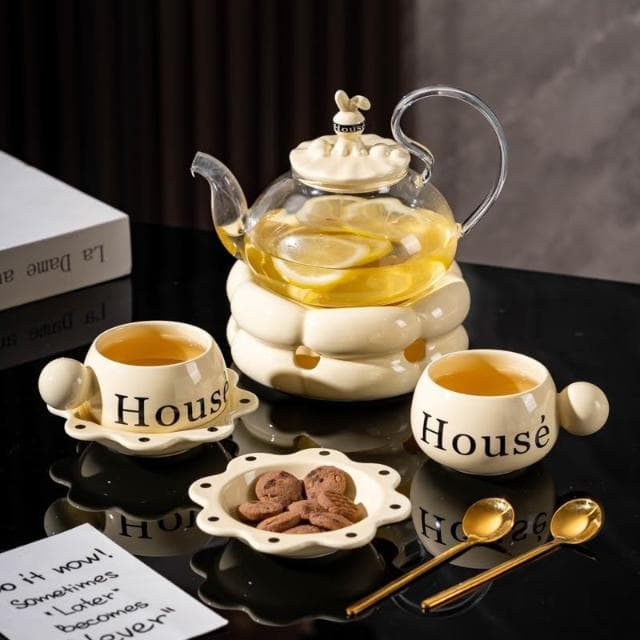 英式下午茶茶具花茶壺套裝女生閨蜜生日結婚新婚禮物喬遷新居禮品