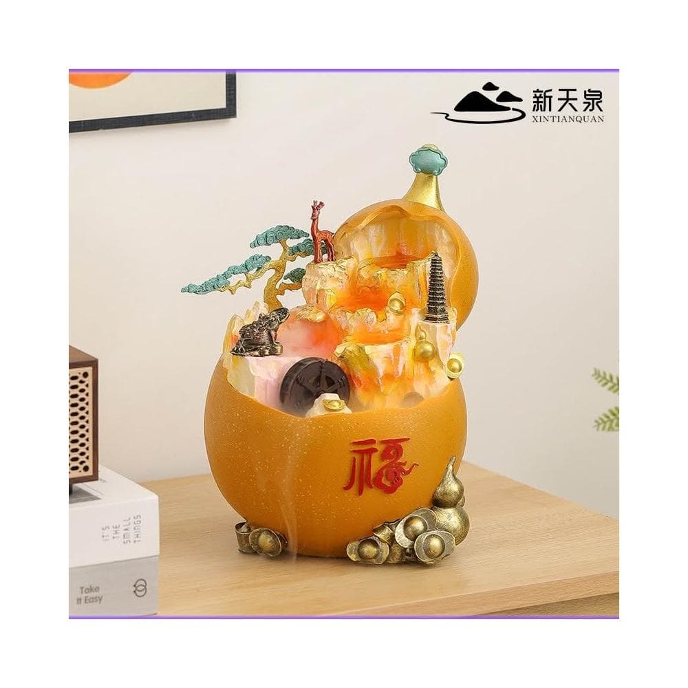 聚寶盆 葫蘆 流水盆 風水球 招財 招財擺飾 招財流水盆 流水聚寶盆 流水擺件 開運 招財擺飾 入厝禮物 開幕送禮