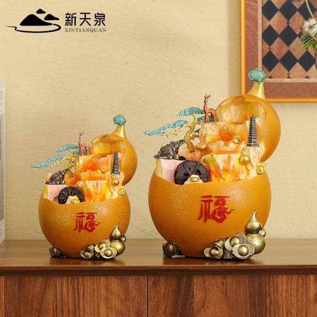 聚寶盆 葫蘆 流水盆 風水球 招財 招財擺飾 招財流水盆 流水聚寶盆 流水擺件 開運 招財擺飾 入厝禮物 開幕送禮
