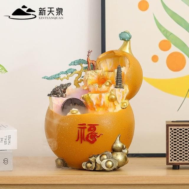 聚寶盆 葫蘆 流水盆 風水球 招財 招財擺飾 招財流水盆 流水聚寶盆 流水擺件 開運 招財擺飾 入厝禮物 開幕送禮