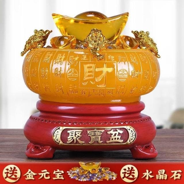 聚寶盆 財位擺飾 招財 招財擺件 聚財 風水擺件 玄關擺飾 擺件 招財擺件 開運 喬遷 開業 開店賀禮 禮物