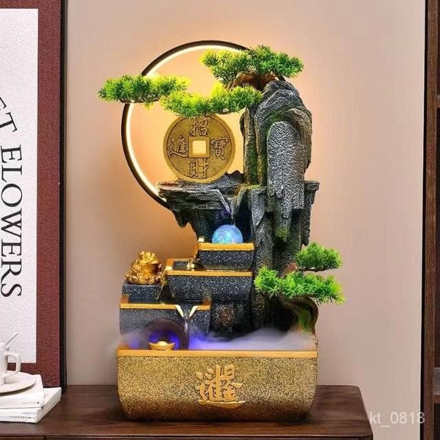 聚寶盆 金蟾流水盆 招財流水盆 流水聚寶盆 流水擺件 招財擺飾 開運 風水招財流水組 風水擺件 入厝禮物 開幕送禮