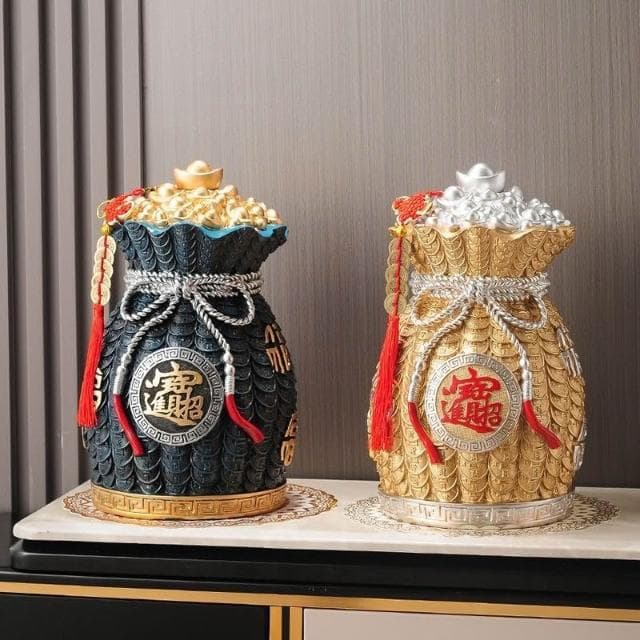 聚寶盆 撲滿 存錢桶 招財元寶存錢罐 儲蓄罐 存錢罐 衹進不出  玄關 辦公室擺飾 開幕送禮 入厝禮物