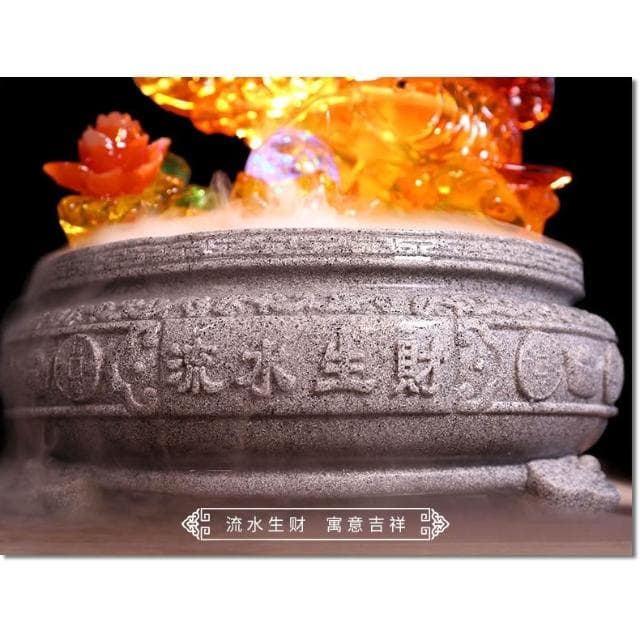 招財流水組 流水聚寶盆 倒流香爐  招財擺飾 流水擺件 玄關擺飾 流水盆 魚缸 入厝禮物 開幕送禮