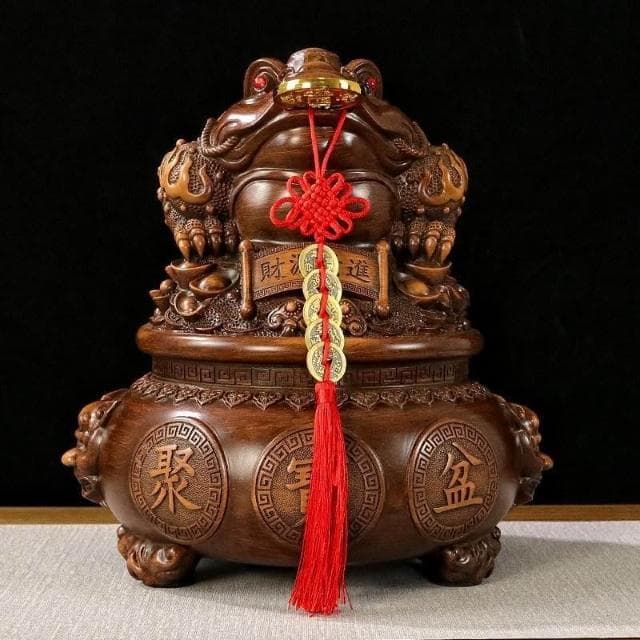 金蟾聚寶盆 撲滿 存錢桶 招財元寶存錢罐 儲蓄罐 存錢罐 衹進不出  玄關 辦公室擺飾 開幕送禮 入厝禮物