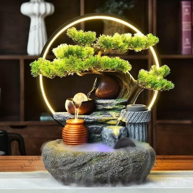 流水生財 流水擺件 招財流水盆 流水聚寶盆 流水擺件 招財擺飾 開運 風水招財流水組 風水擺件 橋遷 入昔禮物 開幕送禮