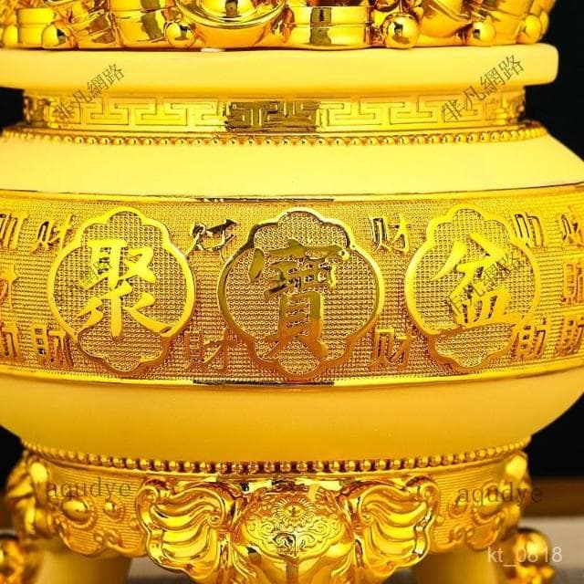 免運 金蟾聚寶盆 撲滿 存錢筒 招財元寶存錢桶 儲蓄罐 存錢罐 衹進不出 玄關 辦公室擺飾 開幕送禮 入厝禮物