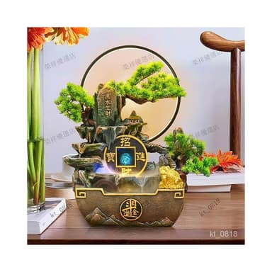 微景觀葫蘆流水擺件 招財流水盆 流水聚寶盆 流水擺件 招財擺飾 開運 風水招財流水組 風水擺件 入昔禮物 開幕送禮