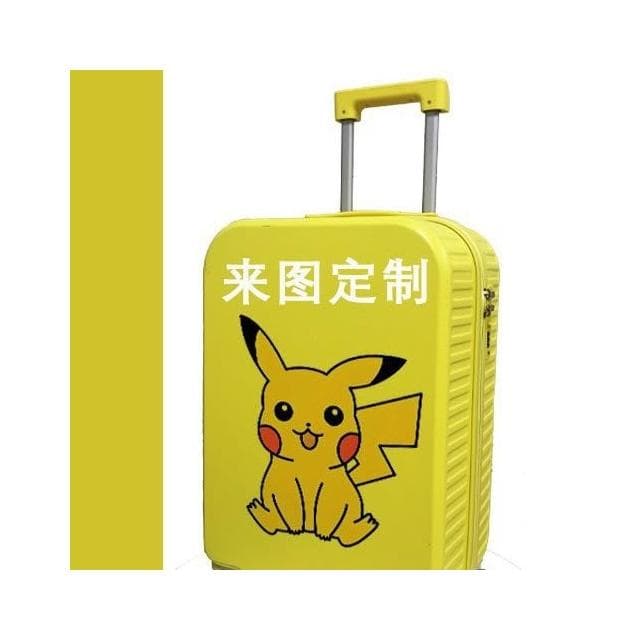 新款2024拉杆箱20寸登機18寸行李箱HELLOKITTY卡通可愛黑色庫旅行