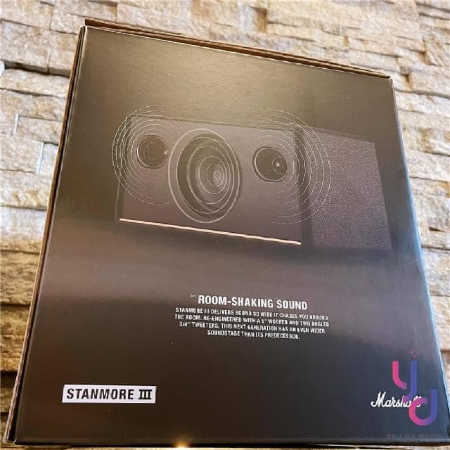 【Marshall】Marshall Stanmore III  限時優惠〔經典黑/奶油白/復古棕〕 第三代 藍芽 喇叭 公司貨 18個月保(marshall stanmore 3 藍牙 音響)