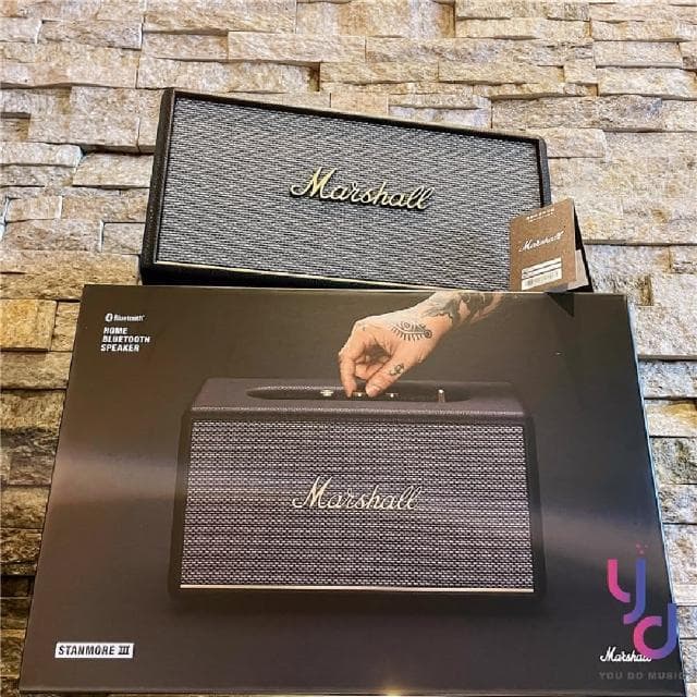 【Marshall】Marshall Stanmore III  限時優惠〔經典黑/奶油白/復古棕〕 第三代 藍芽 喇叭 公司貨 18個月保(marshall stanmore 3 藍牙 音響)