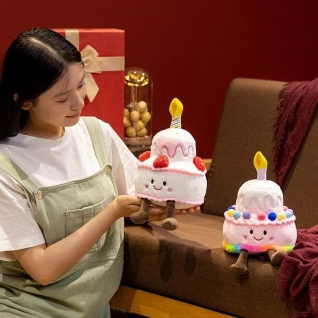 台灣現貨 速發 台灣出貨 甄選優品 會唱歌的生日蛋糕 音樂玩偶 玩具 娃娃 公仔 可愛 生日禮物