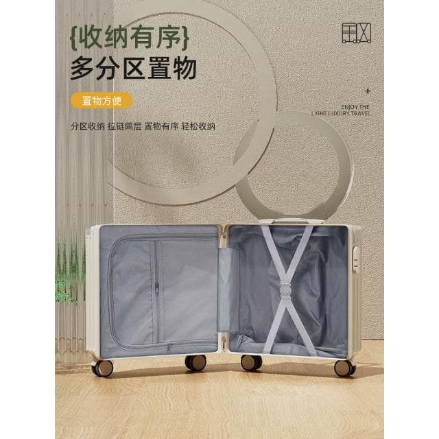 20寸行李箱小型輕便登機箱女拉杆箱加厚萬向輪密碼箱18寸男旅行箱