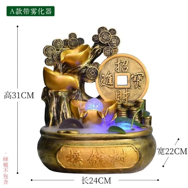 招財進寶擺件店鋪流水辦公室生財收銀臺開業送禮聚寶盆旺財聚財