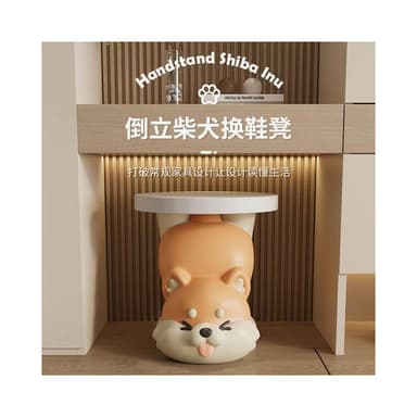 換鞋凳可愛超萌入戶進玄關創意小凳子床頭小邊幾喬遷新居孩子禮物
