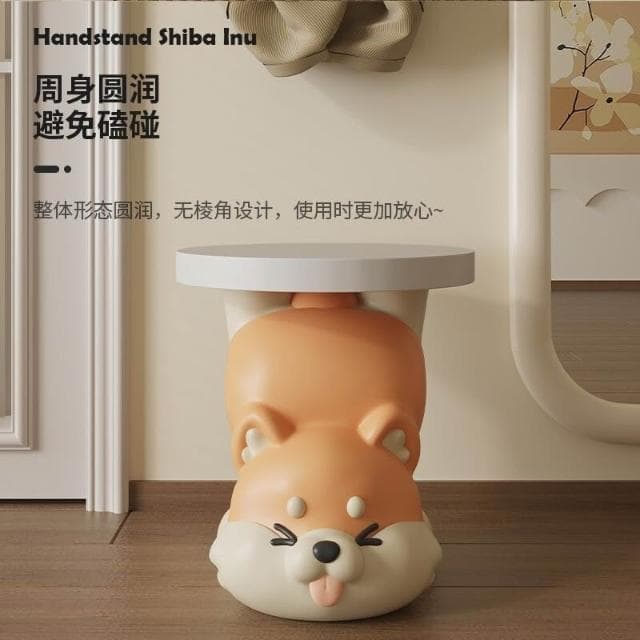 換鞋凳可愛超萌入戶進玄關創意小凳子床頭小邊幾喬遷新居孩子禮物