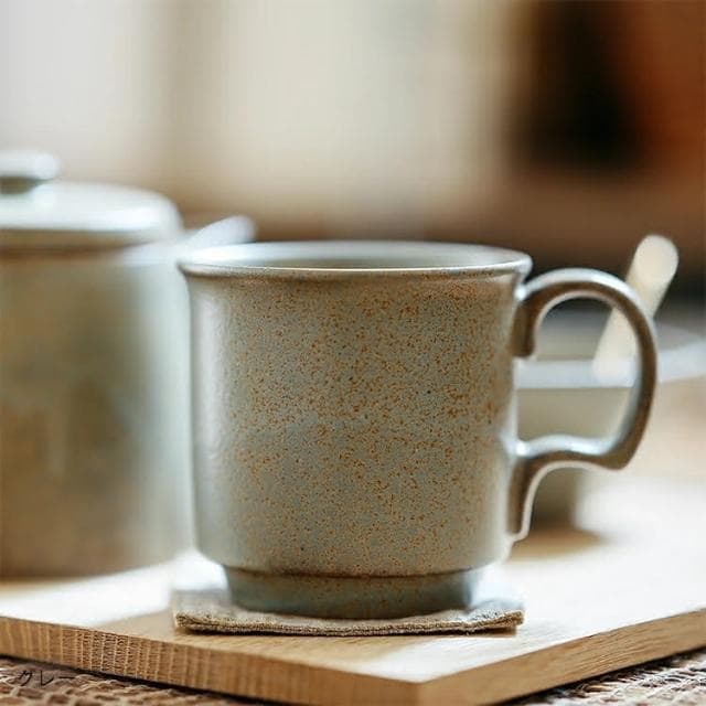 ［光檸］Ancient Pottery 復古馬克杯 三色 350ml(美濃燒 水杯 茶杯 杯子 咖啡杯 法式 禮物)