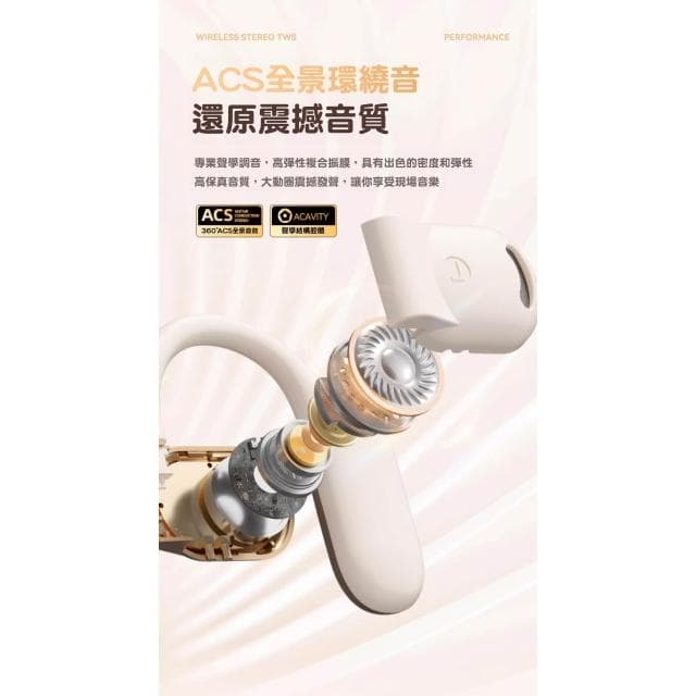 德國柏林之聲藍牙耳機 掛耳式不入耳藍芽耳機 ows骨傳導開放式無線耳機 高音質重低音長續航耳掛式 運動健身耳機