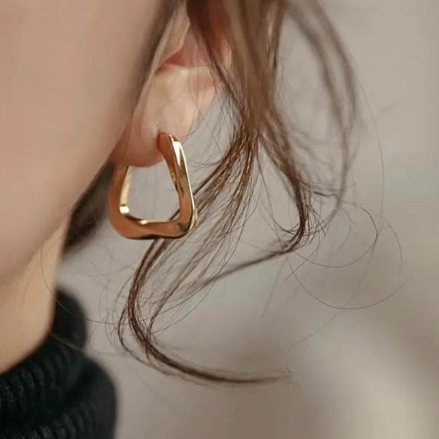【LEESA】個性耳環\耳環\女生耳環\禮物\飾品\男生\不規則耳環\耳環男\耳夾\耳釘\金屬耳環\耳圈\抗過敏耳環\耳飾