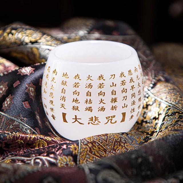 琉璃茶杯個人專用功夫主人杯單杯玻璃茶具心經品茗杯單個茶盞
