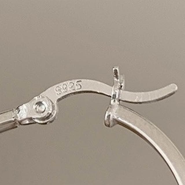 【KT DADA】大圓圈耳環 大耳環 耳夾 大圈耳環 耳環 女生耳環 飾品 純銀耳環 耳圈 耳墜 耳飾 銀色耳環