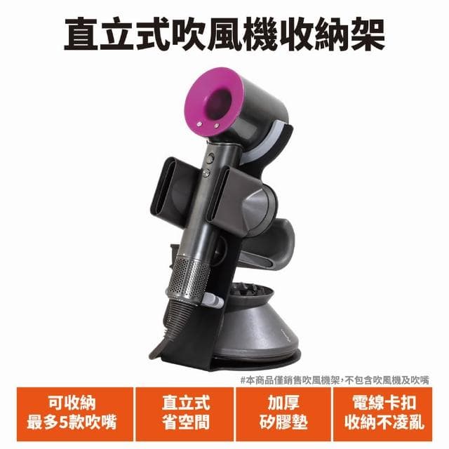 【YOIAN】高速低噪音負離子吹風機(內附5款吹嘴｜可加購收納架、翹順吹嘴｜美髮｜寵物)