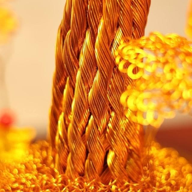 DIY 手工鋁線編織金錢樹 招財樹 搖錢樹 招財擺飾 風水擺件 開幕送禮 手工發財樹店鋪招財傢居裝飾擺件