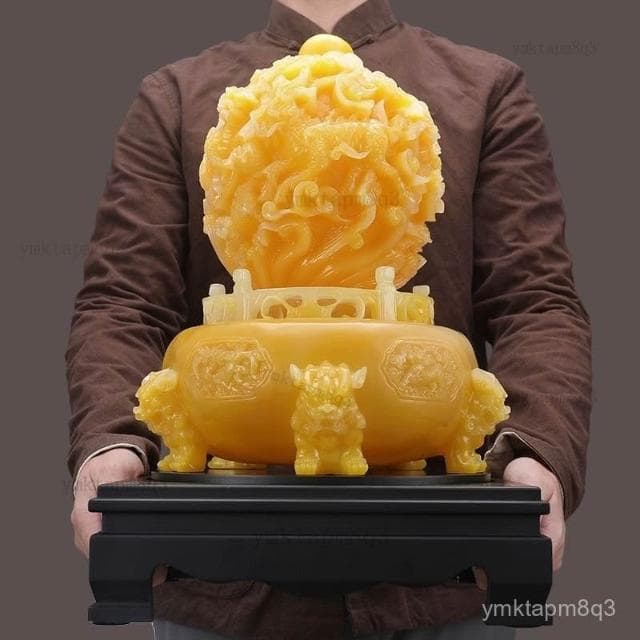 ⭐免運 開光 龍轉乾坤鼎擺件 風水球 風水招財 風水擺件 聚寶盆 招財擺飾 開幕送禮 聚財招財 擺飾 時來運轉 入厝禮物