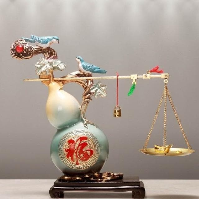 新中式葫蘆稱心如意擺件客廳酒櫃辦公室裝飾搬傢禮物喬遷新居禮品