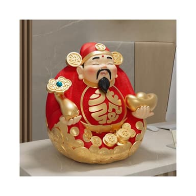 財神爺 撲滿 存錢筒 可存取 招財存錢筒 玄關擺飾 招財擺件 招財存錢筒 零錢筒 招財擺飾 喬遷 開店 禮物 賀禮