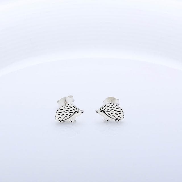 【Angel & Me】刺蝟 Hedgehog s925純銀耳環 生日禮物 情人節送禮