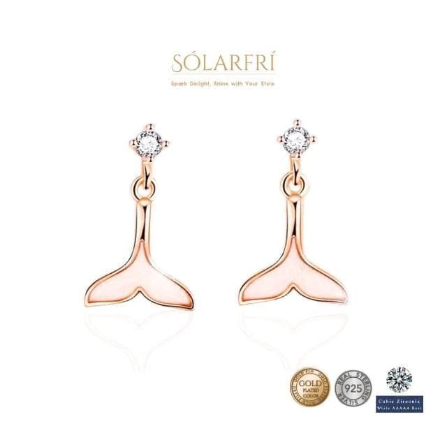【SOLARFRi】銀針耳環｜優選親膚材質配戴舒適 附品牌禮盒包裝 閨蜜生日情人節女友母親老婆聖誕禮物