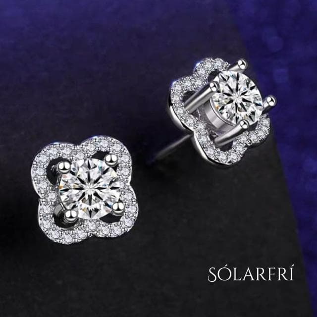 【SOLARFRi】銀針耳環｜優選親膚材質配戴舒適 附品牌禮盒包裝 閨蜜生日情人節女友母親老婆聖誕禮物