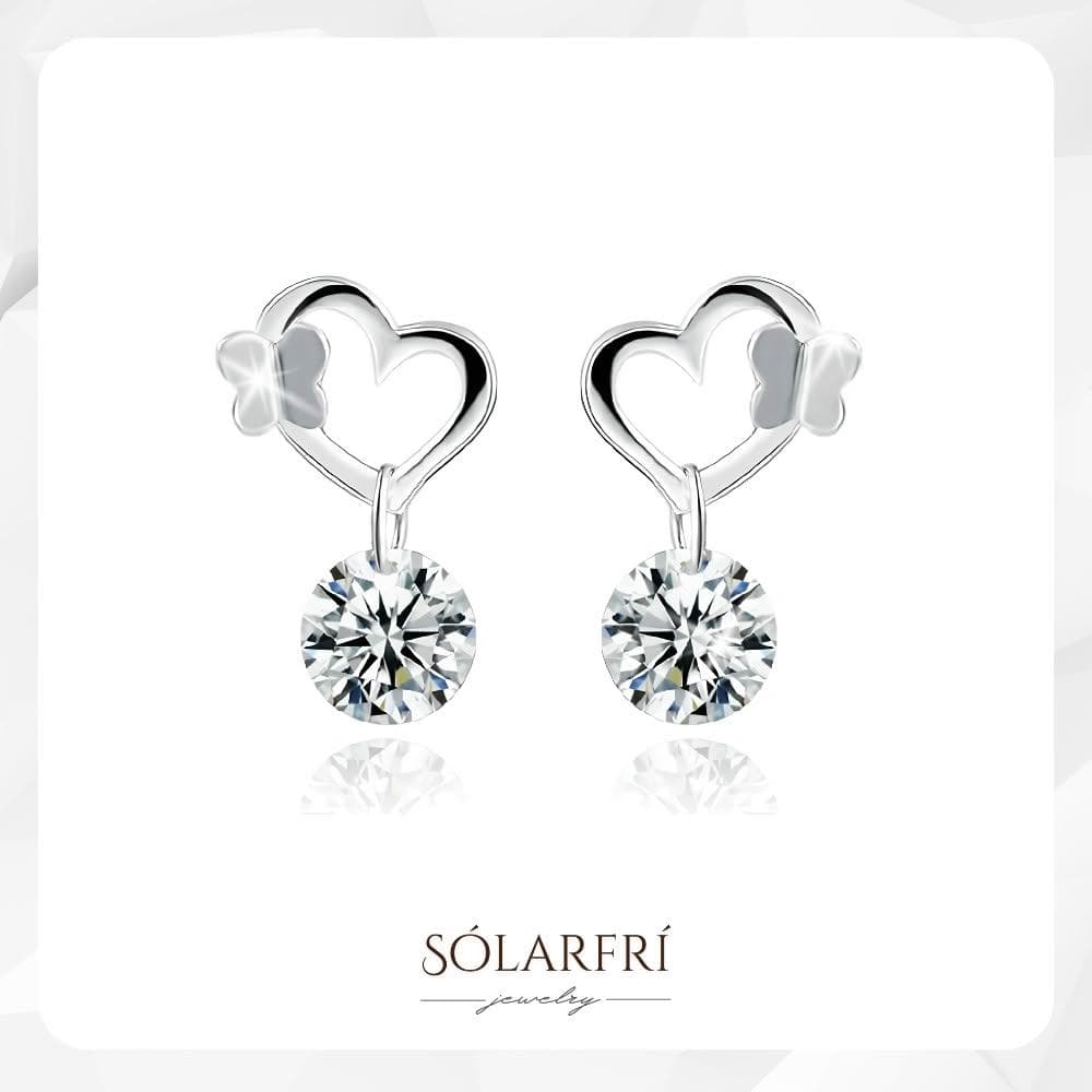 【SOLARFRi】銀針耳環｜優選親膚材質配戴舒適 附品牌禮盒包裝 閨蜜生日情人節女友母親老婆聖誕禮物