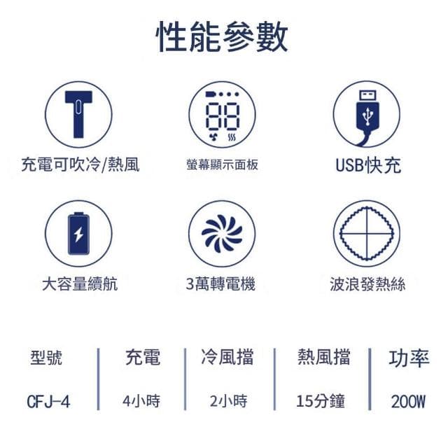 數顯無線吹風機 懶人吹風機/無線吹風機/強力吹風機/小型吹風機